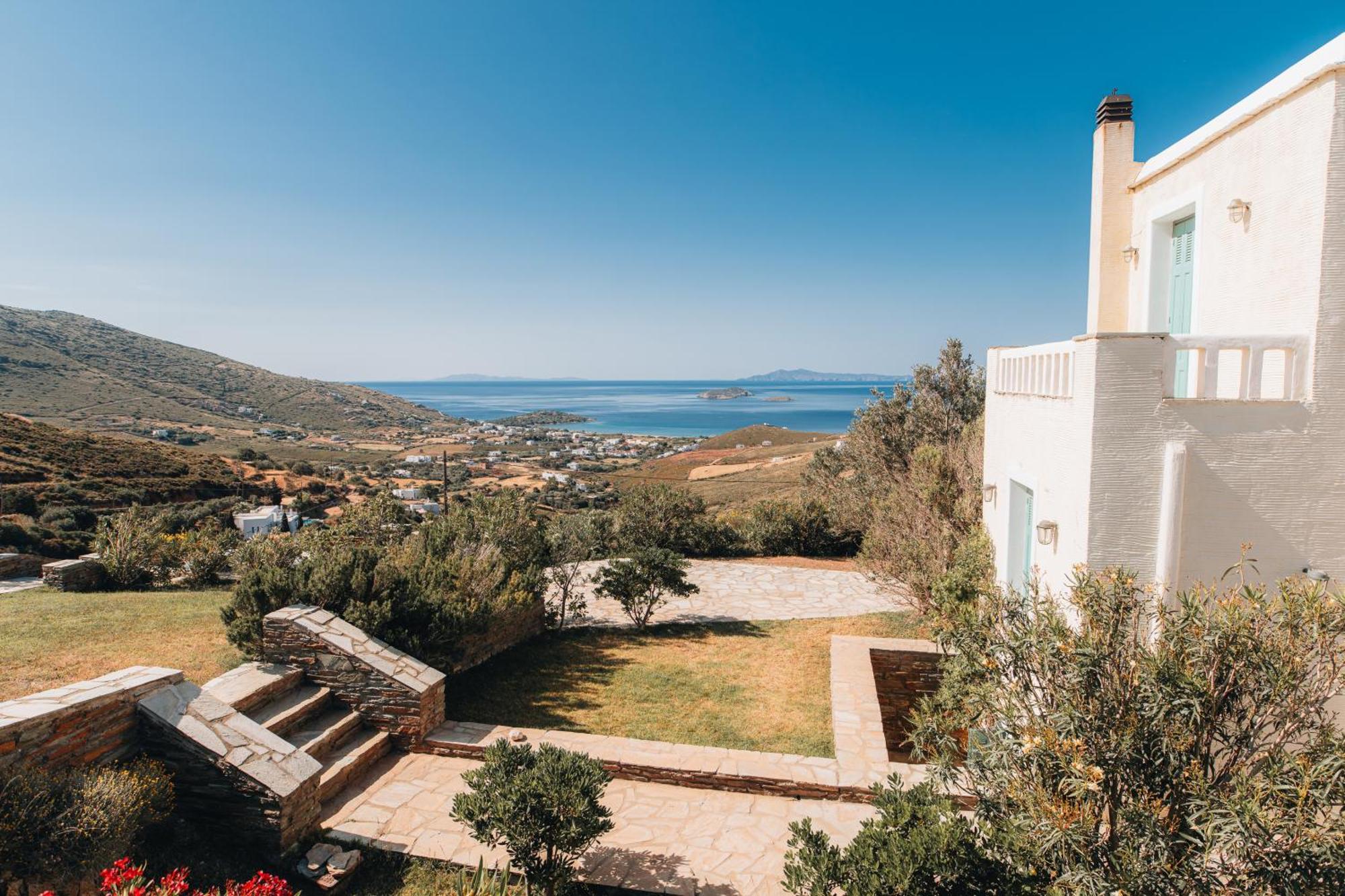 Villa Il Paradiso Andros Gavrio Luaran gambar
