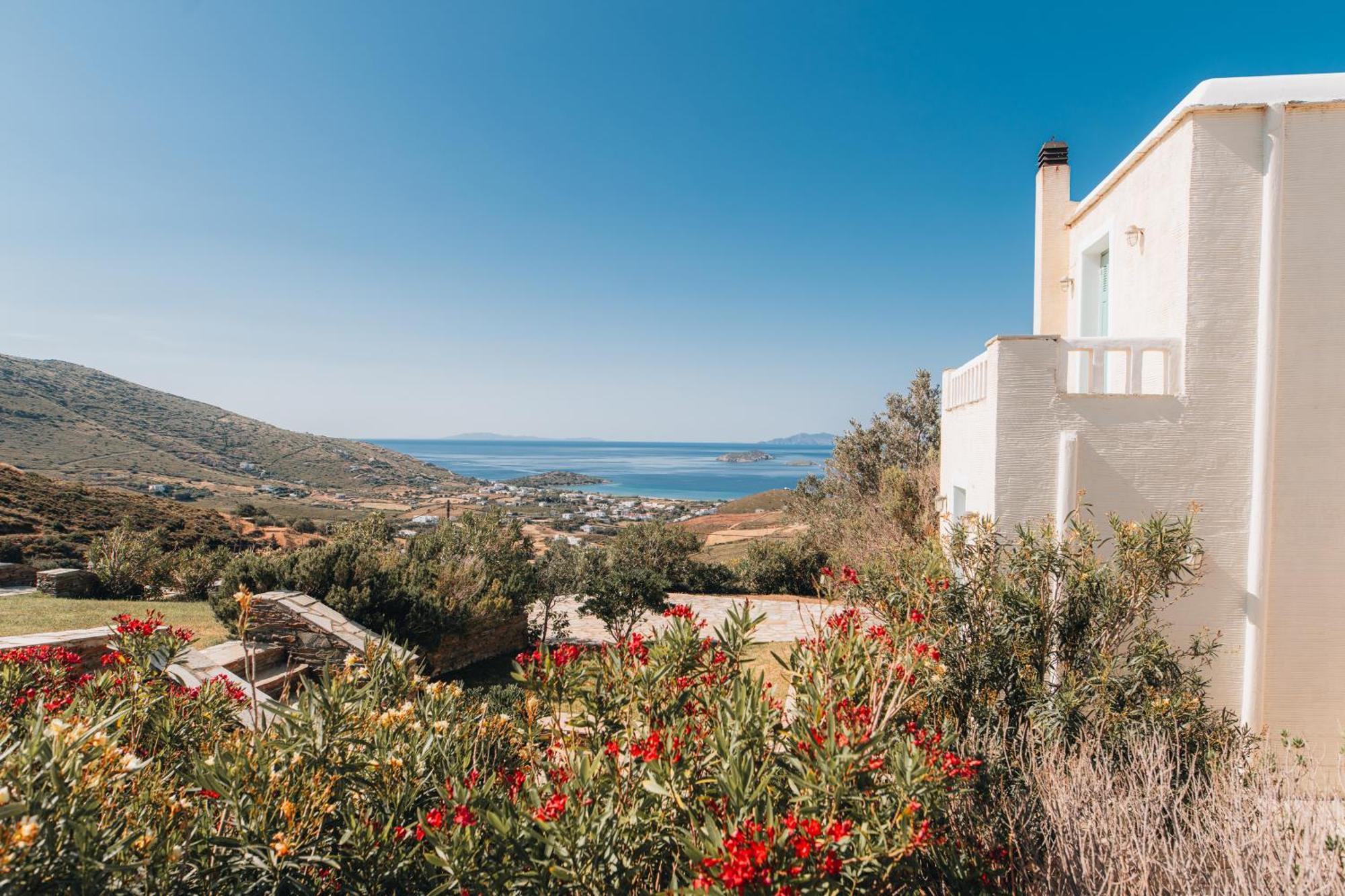 Villa Il Paradiso Andros Gavrio Luaran gambar